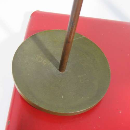 Vintage 250 g postal scale - No weights - Height 32 cm