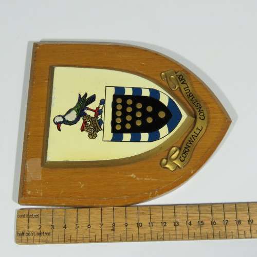 Cornwall Constabulary plaque  - Some damage