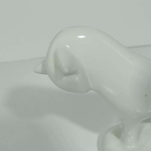 Vintage Israel Naaman porcelain white horse figurine