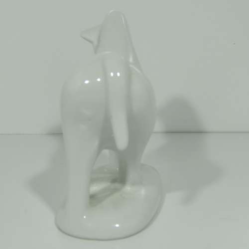 Vintage Israel Naaman porcelain white horse figurine