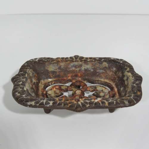 Antique Cast Iron soap dish