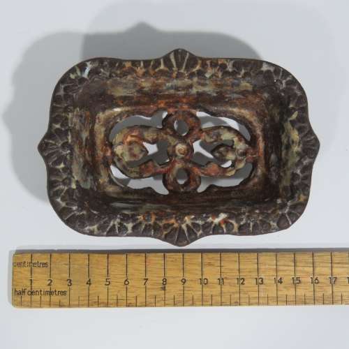 Antique Cast Iron soap dish