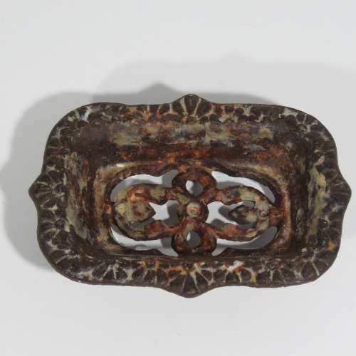 Antique Cast Iron soap dish