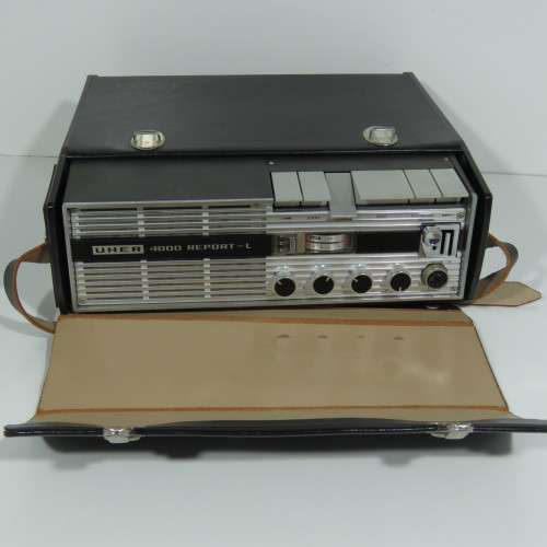 UHER 4000 Report-L portable reel to reel recorder/player - No power cables - Not tested