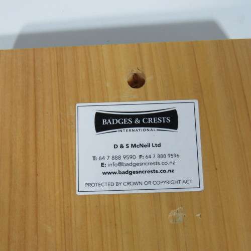 King`s College secondary school plaque