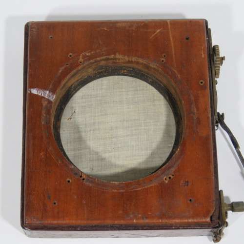 Antique Thornton-Pickard wooden time shutter
