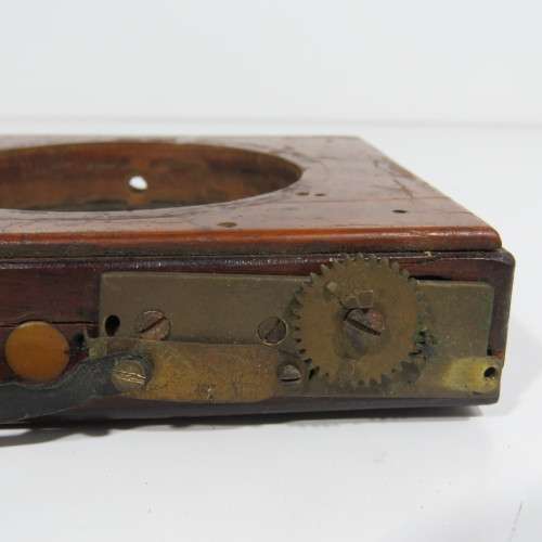 Antique Thornton-Pickard wooden time shutter