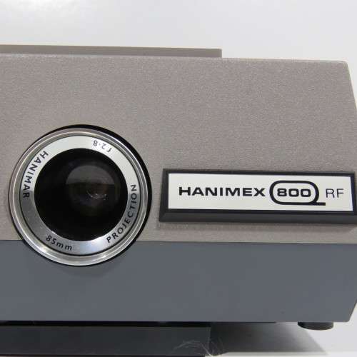 Vintage Hanimex Rondette 35mm color slide projector