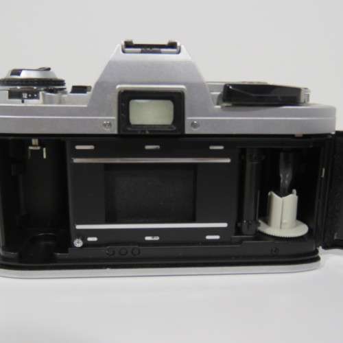 Vintage Minolta X-300 35mm camera with 1:3.5 Minolta 55mm lens