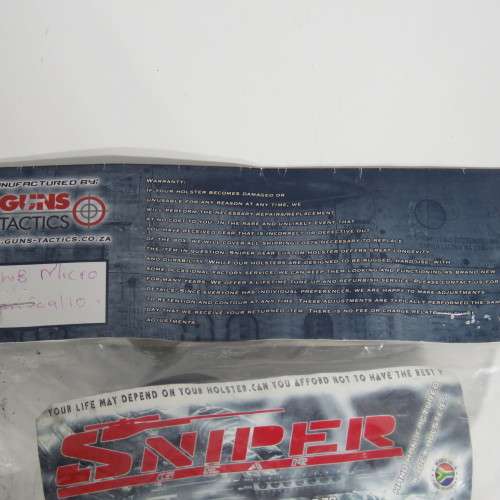 Sniper Gear inside Waistband Micro combat holster for Tanfoglio 9mm