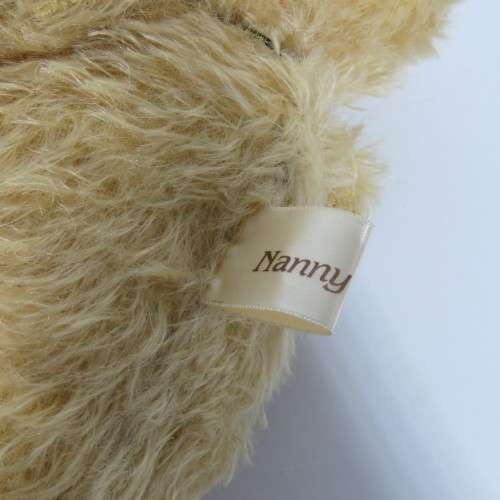 Nanny Bears teddy bear with glasses - Length 41 cm