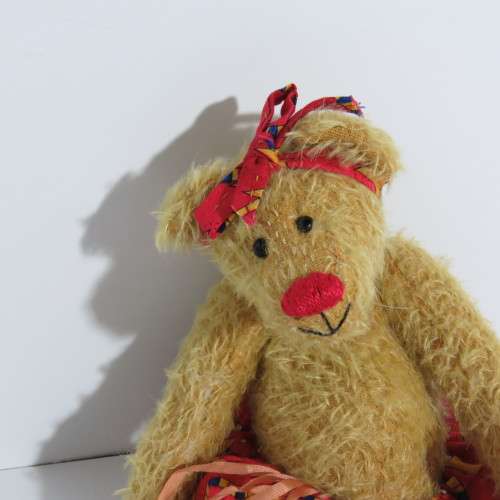 Nanny Bears ballerina teddy bear - Length 34 cm