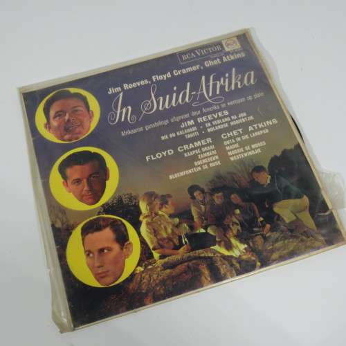 Jim Reeves, Floyd Cramer, Chet Atkins in Suid Afrika LP vinyl record