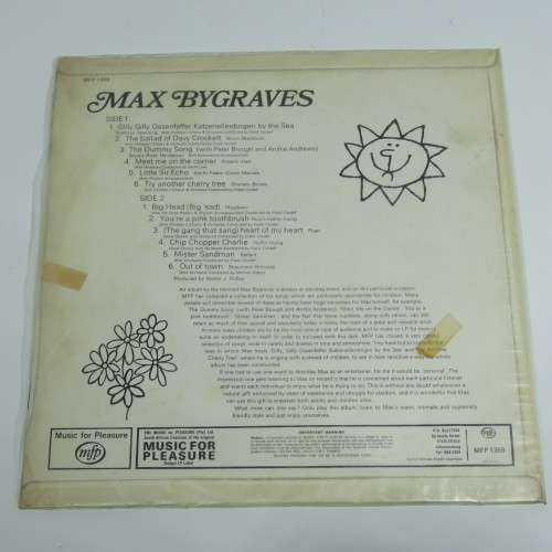 Max Bygraves - Bogen  by the sea LP vinyl record - MFP records