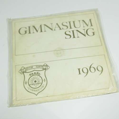 Gymnasium Sing 1969 - Sangfees LP vinyl record - Advision studios