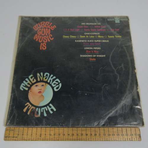 Bubble Gum music is The Naked truth LP vinyl record - Buddah records