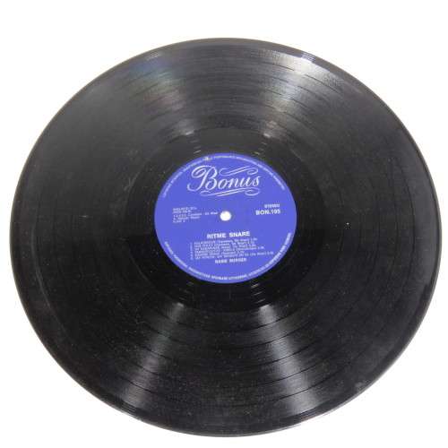 Ritme Snare van Basie Burger LP vinyl record - Meteor-Plate