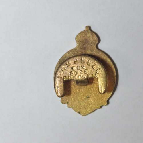 South African Legion button hole badge