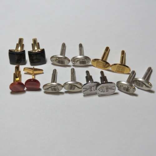 Lot of 7 pairs of cufflinks