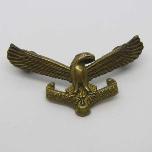 Set of SA Air Force cap and collar badges