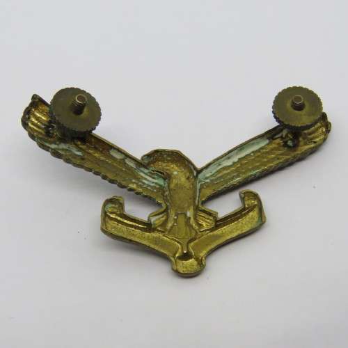 Set of SA Air Force cap and collar badges