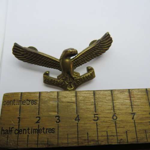 Set of SA Air Force cap and collar badges