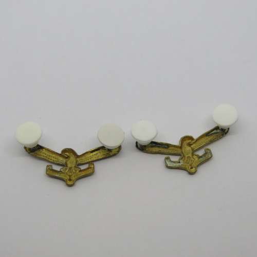 Set of SA Air Force cap and collar badges