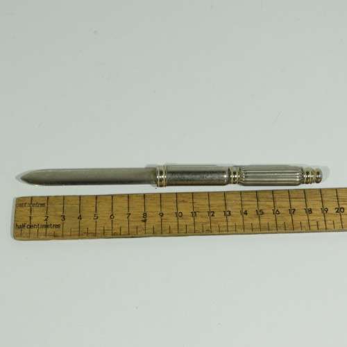Vintage letter opener - Silverplated