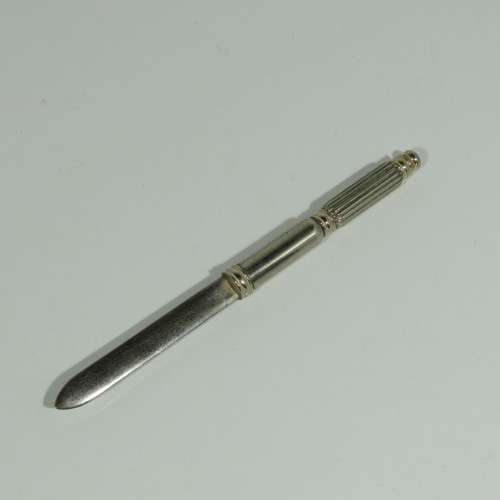 Vintage letter opener - Silverplated