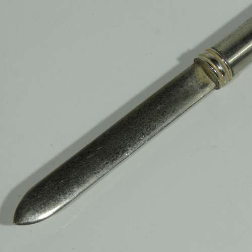 Vintage letter opener - Silverplated