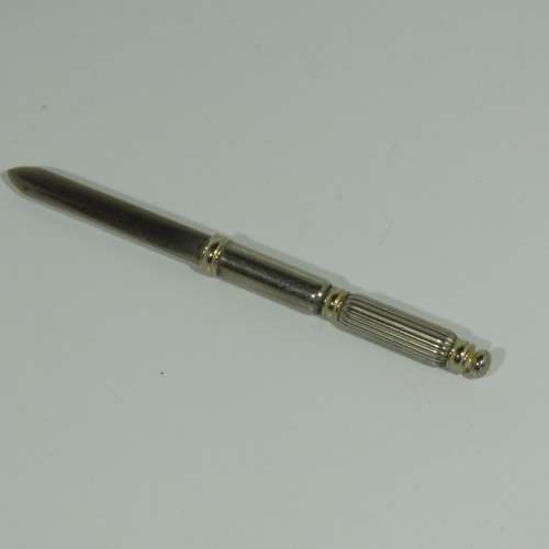 Vintage letter opener - Silverplated
