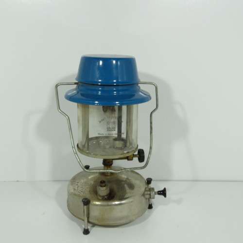 Vintage pressure lamp with Jenaer Suprax Glass - Hieght: 29.5cm
