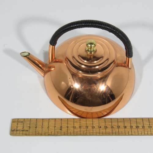 Vintage copper tea pot kettle
