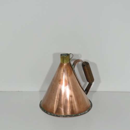 Antique copper Piet Fluit kettle - Missing whistle top - Height 23,5 cm - Base 22 x 22 cm