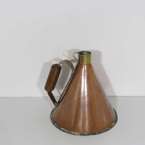 Antique copper Piet Fluit kettle - Missing whistle top - Height 23,5 cm - Base 22 x 22 cm