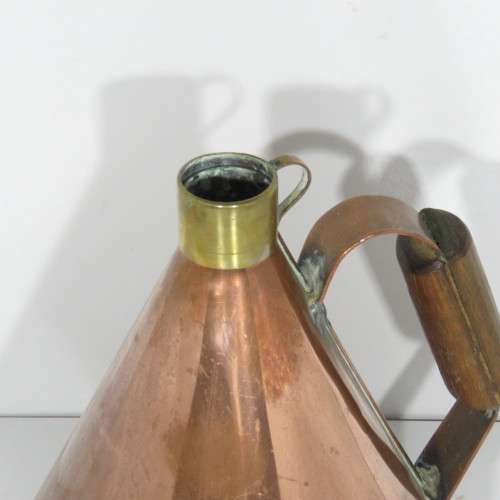 Antique copper Piet Fluit kettle - Missing whistle top - Height 23,5 cm - Base 22 x 22 cm