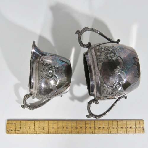 Vintage silverplated tea set - C.T and Co.