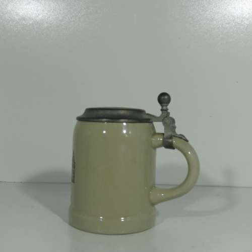 Original Gerzit Hanomag beer stein with lid