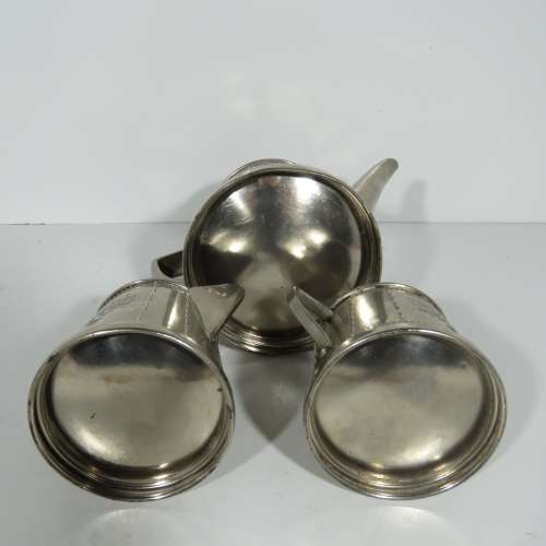 Tinplate tea set - Art deco style - Vintage make