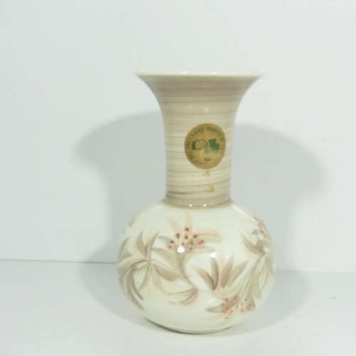 Jersey Pottery freehand painted vase