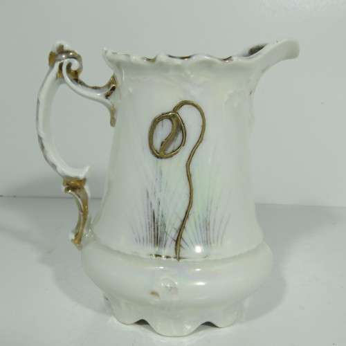 C. Tielsch and Co Altwassen Silesia Germany 1875 teapot, sugar pot and milk jug - Pearlware