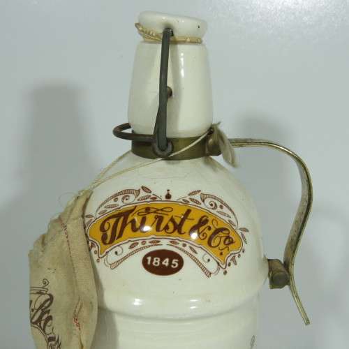 Vintage Thirst and Co ginger beer bottle