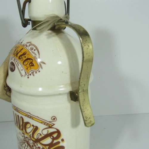 Vintage Thirst and Co ginger beer bottle