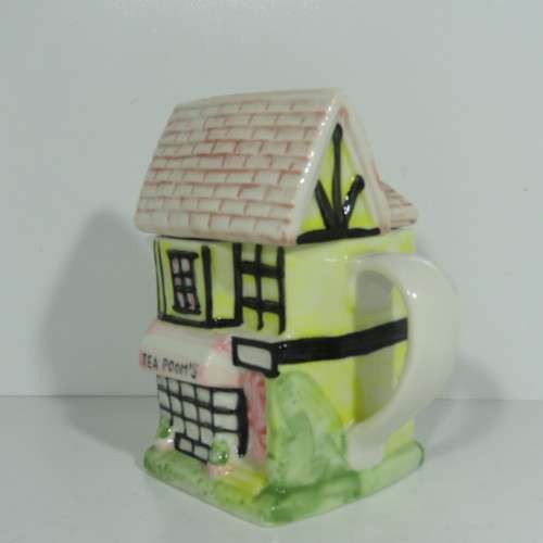 Tea Poom`s kettle in shape of house - Vintage