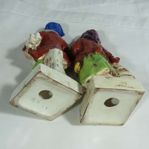 Vintage boy and girl porcelain figurine