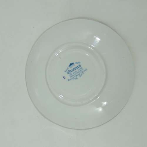 Queens Bone china porcelain duo