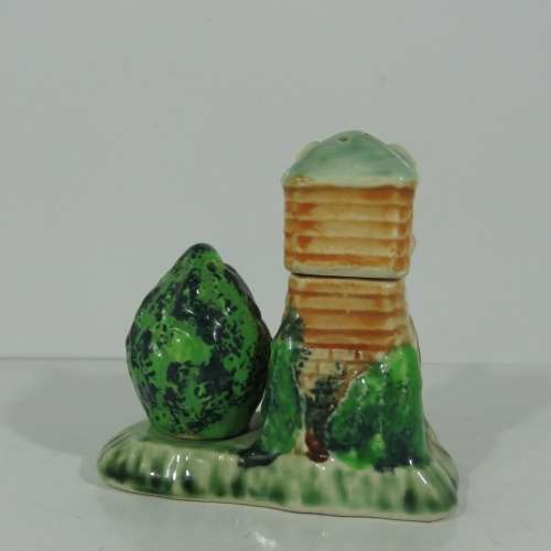 Vintage Windmill shaped salt and pepper shakers