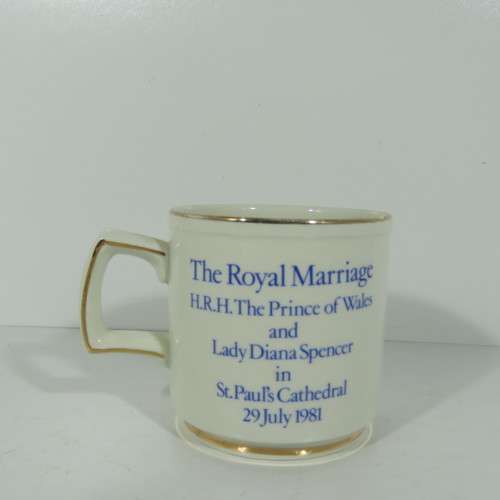 Pride of Britain Royal Marriage Souvenir mug - Prince Charles and Lady Diana
