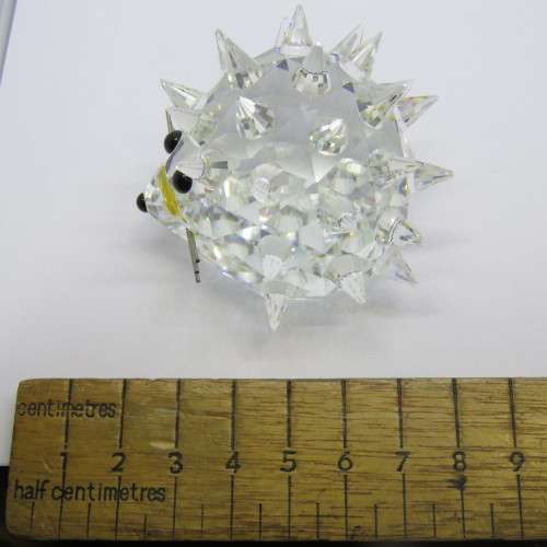 Swarovski hedgehog - No box - Weighs 187.2 grams - Some pins chipped