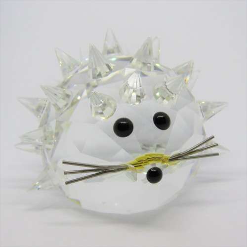 Swarovski hedgehog - No box - Weighs 187.2 grams - Some pins chipped